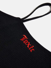 Load image into Gallery viewer, Toxic Black Cropped Top
