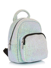 Load image into Gallery viewer, Zadie Tinsel Mini Backpack
