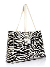 Load image into Gallery viewer, Zebra Camille Shoulder Bag
