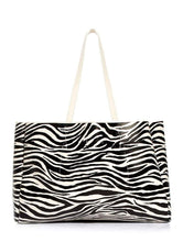 Load image into Gallery viewer, Zebra Camille Shoulder Bag
