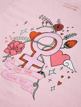 Load image into Gallery viewer, Alice Skinner x Skinnydip Love Yourself T-shirt
