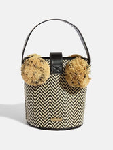 Load image into Gallery viewer, Winnie Raffia Tote Bag
