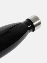 Load image into Gallery viewer, Black Shiny Water Bottle 500ml
