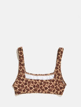 Load image into Gallery viewer, Maldives Leopard Print Bikini Top
