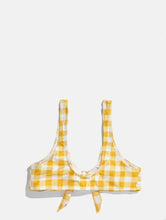 Load image into Gallery viewer, Seoul Gingham Bikini Top
