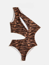 Load image into Gallery viewer, Tiger Monaco Cut Out Swimsuit
