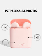 Load image into Gallery viewer, Pink Wireless Earbuds

