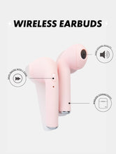 Load image into Gallery viewer, Pink Wireless Earbuds
