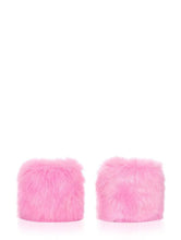 Load image into Gallery viewer, Pink Fur Cuffs
