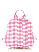 Load image into Gallery viewer, Pink Gingham Chloe Backpack
